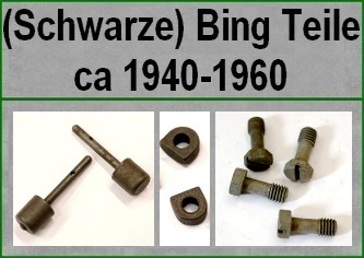 Schwarze Bing Teile (Cadmiert)